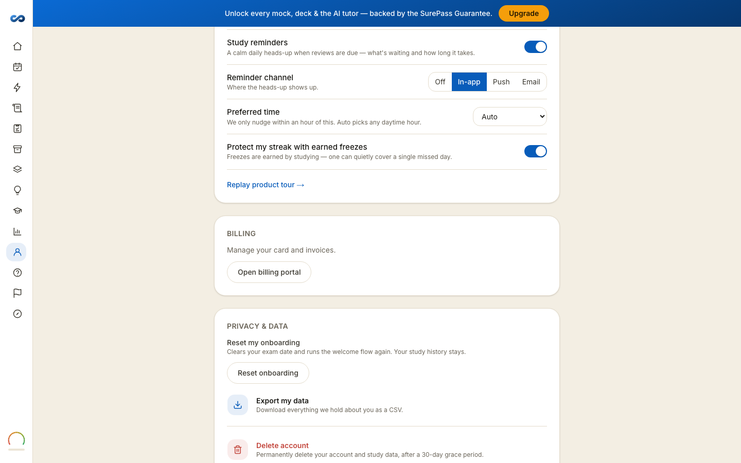 Emails we send, and how to stop them — on a laptop