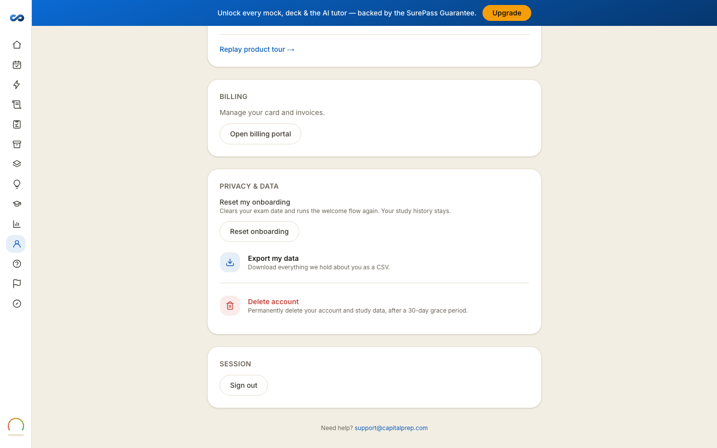 Receipts, invoices and your card statement — on a laptop